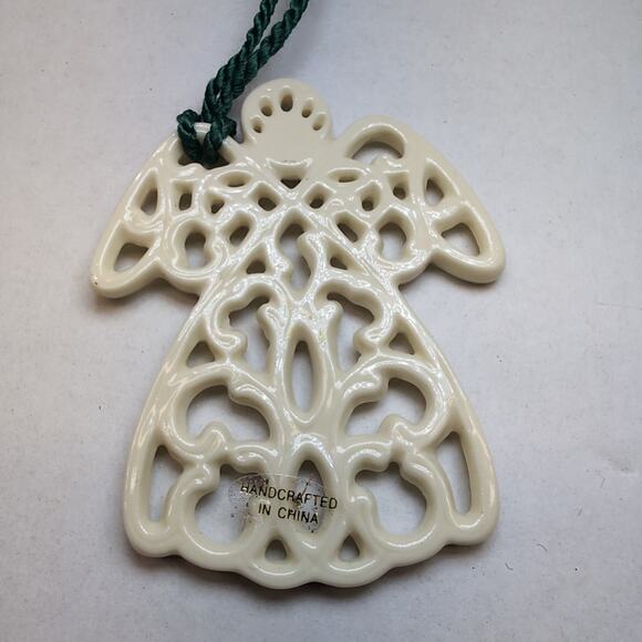 Lenox Charms Christmas Ornaments Holiday Greetings Pierced Angel Candy Cane - Picture 4 of 16